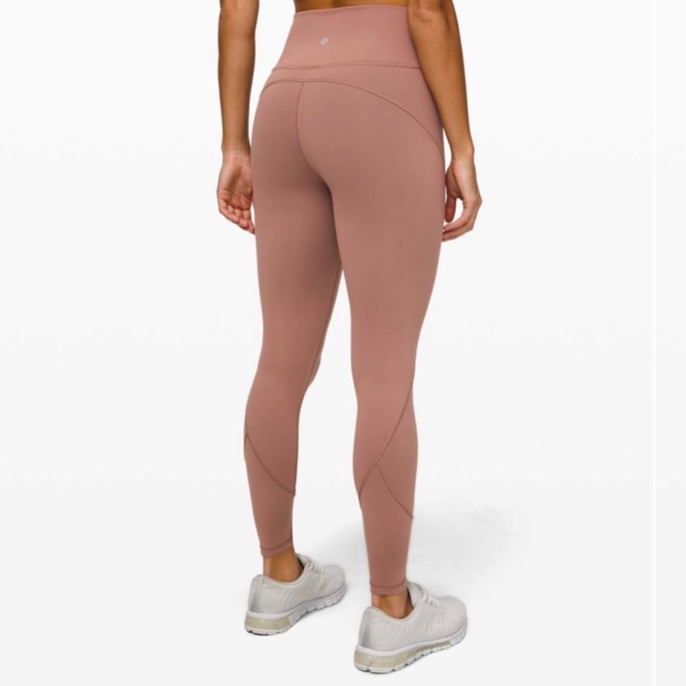 Lululemon In Movement Tight 25" *Everlux- Spanish Oak color